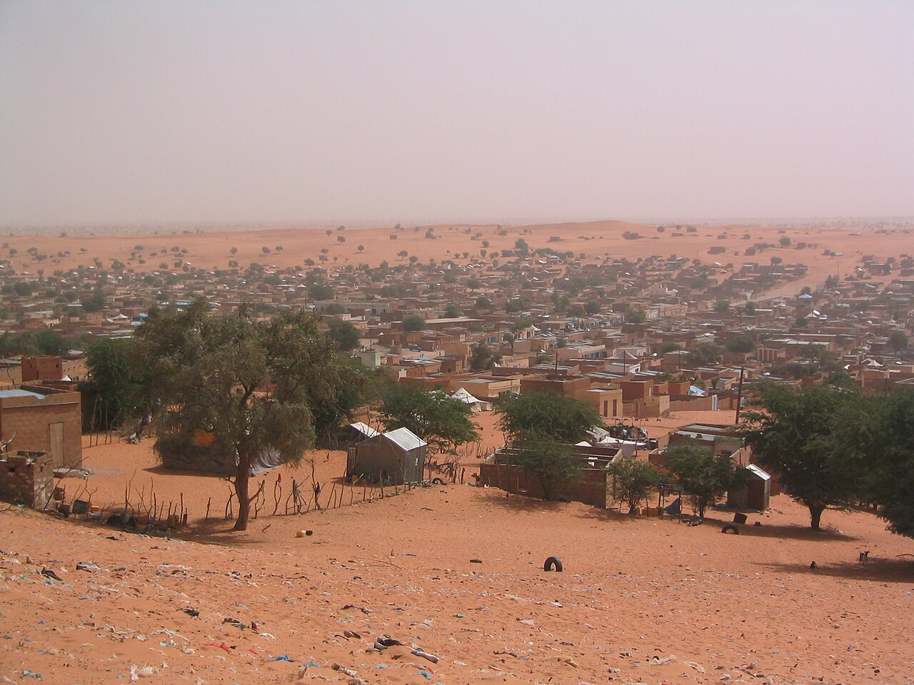 المدينة والرمال